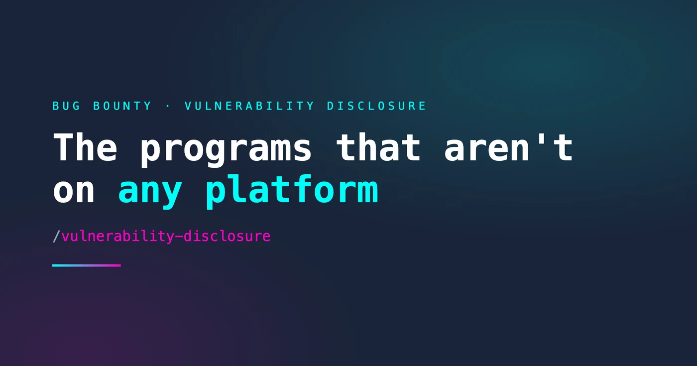 The programs that aren't on any platform